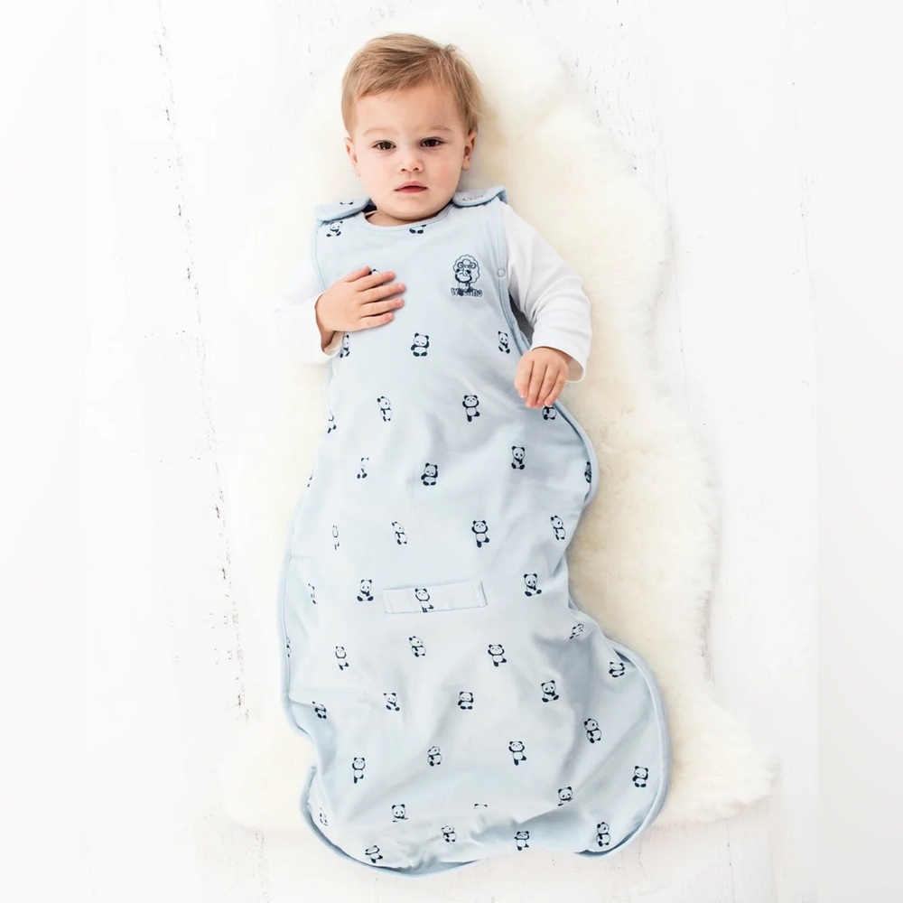 4 Season® Ultimate Baby Sleep Bag, Merino Wool & Organic Cotton, Panda
